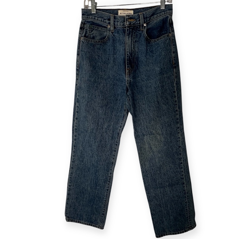 SLVRLAKE London Straight Jeans in Sonoma Wash Sz  27